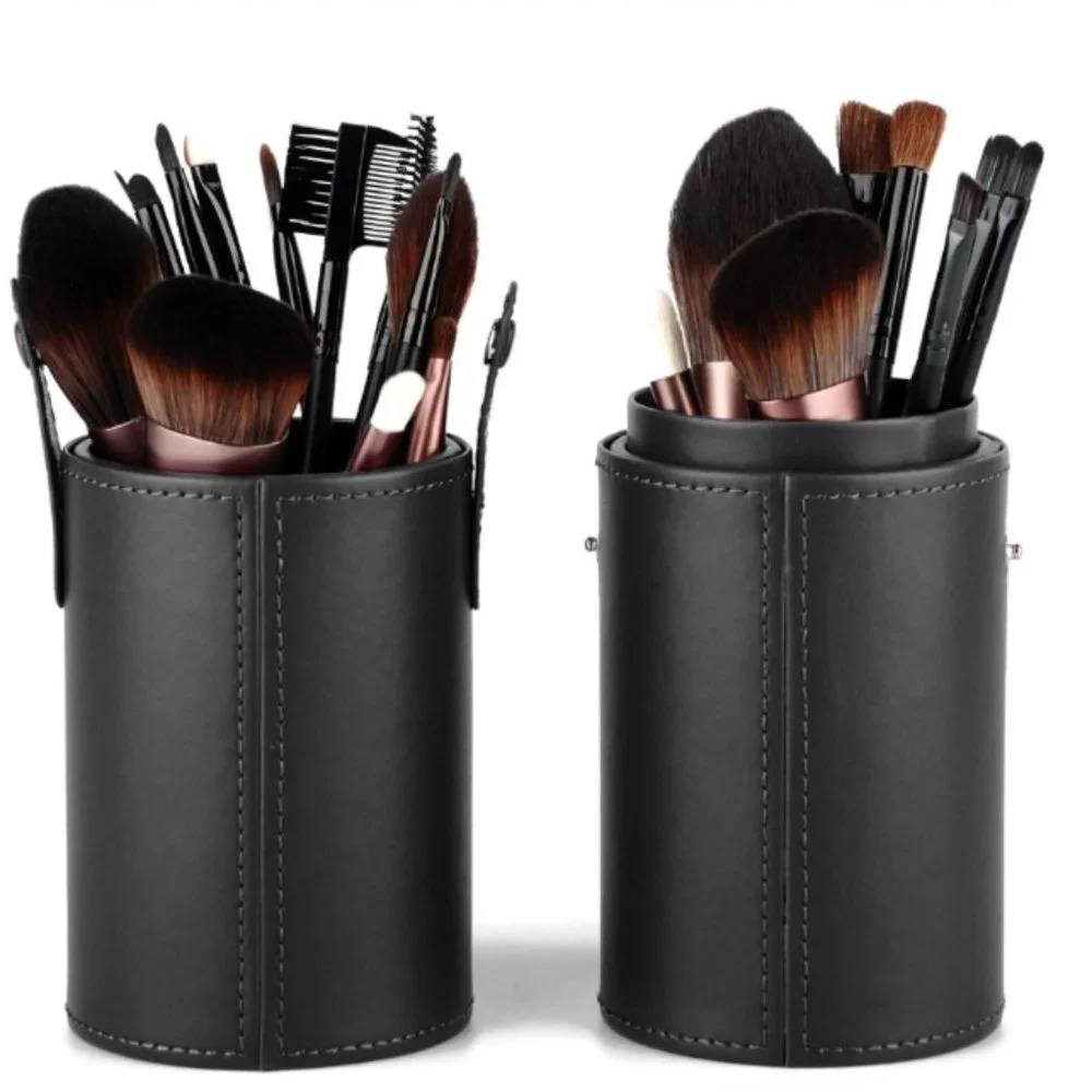 Makeup Brushes - Set of 20 - Black Handles - 6